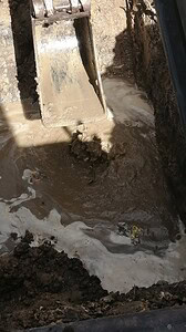 Iskop i radovi na Vodovodu i Kanalizaciji Grocka.